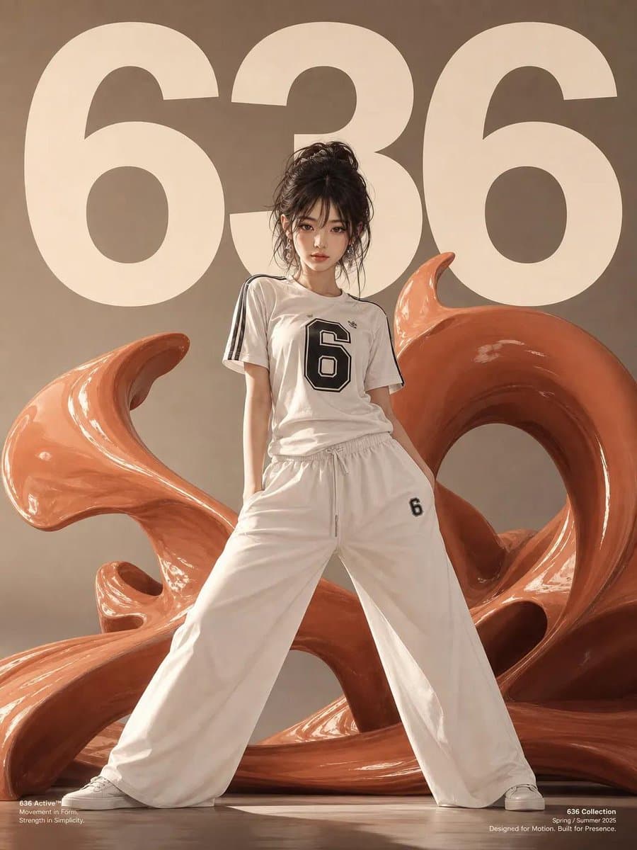 Anime Style Activewear Editorial preview image 1