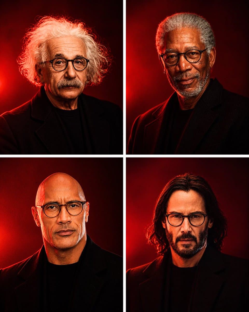 Anonymous Legends in Red Grid preview image 1