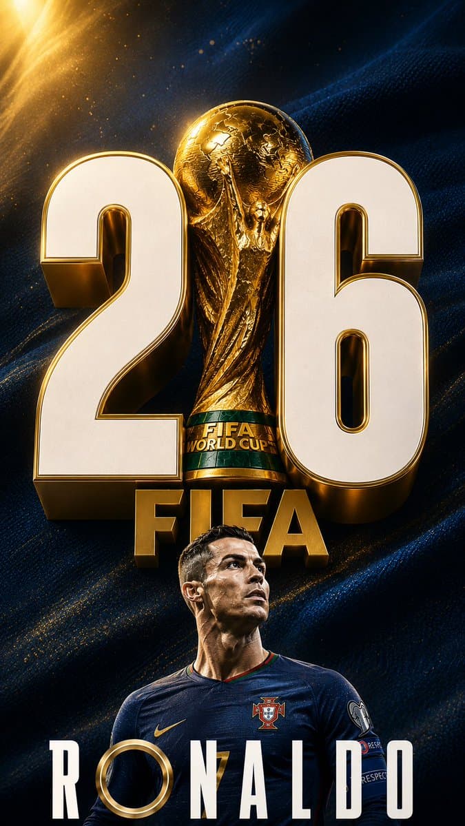 FIFA World Cup Trophy 3D Poster preview image 1