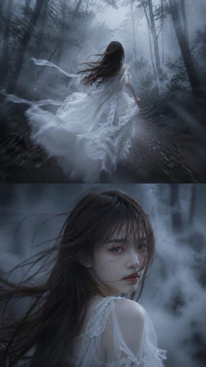 Dark Fairytale Cinematic Diptych preview image 1
