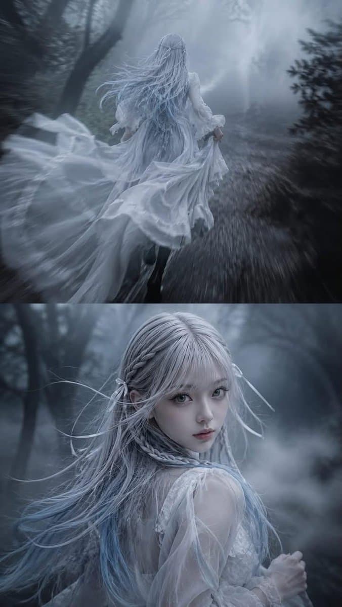 Dark Fairytale Cinematic Diptych preview image 3
