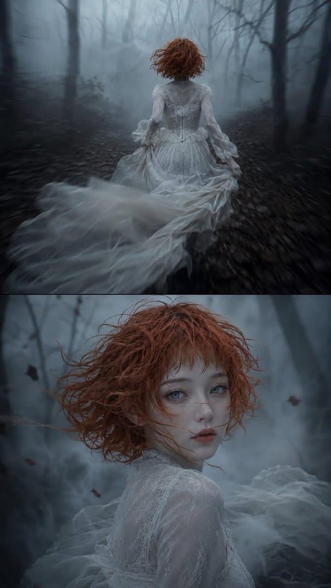 Dark Fairytale Cinematic Diptych preview image 4