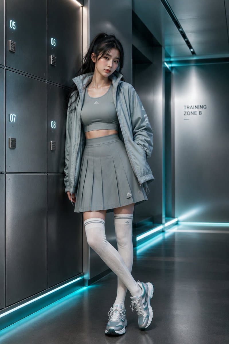 Luxury Athleisure Fashion Campaign preview image 2
