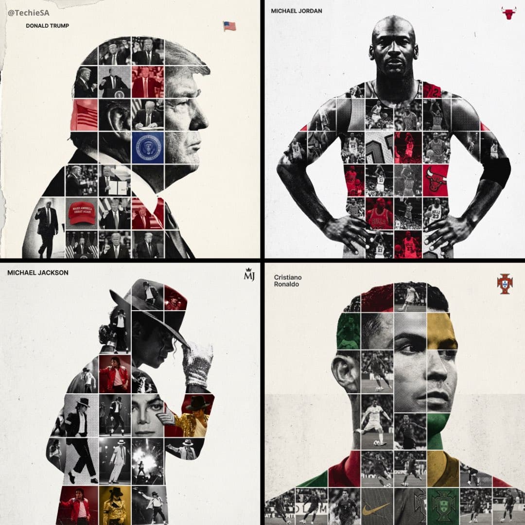 Mixed Media Sports Tribute preview image 1