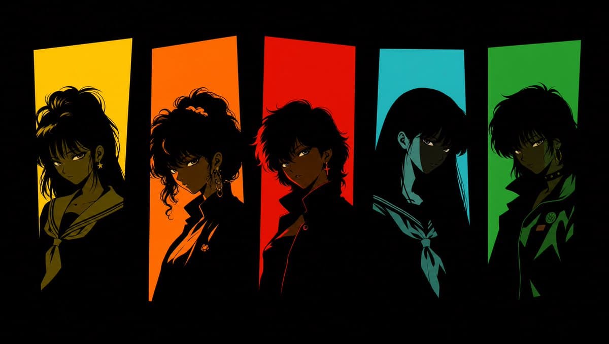 Five 1980s Delinquent Anime Girls preview image 3