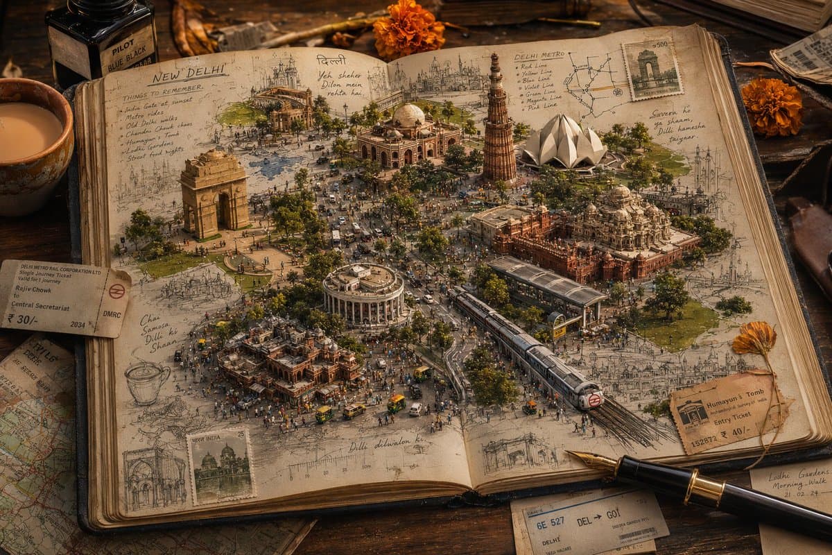 3D Notebook World Travel Poster preview image 2