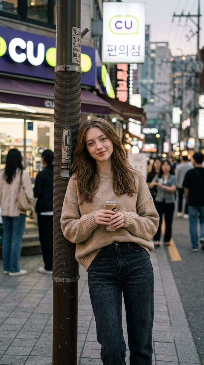 Korean Casual Fashion Portrait preview image 1