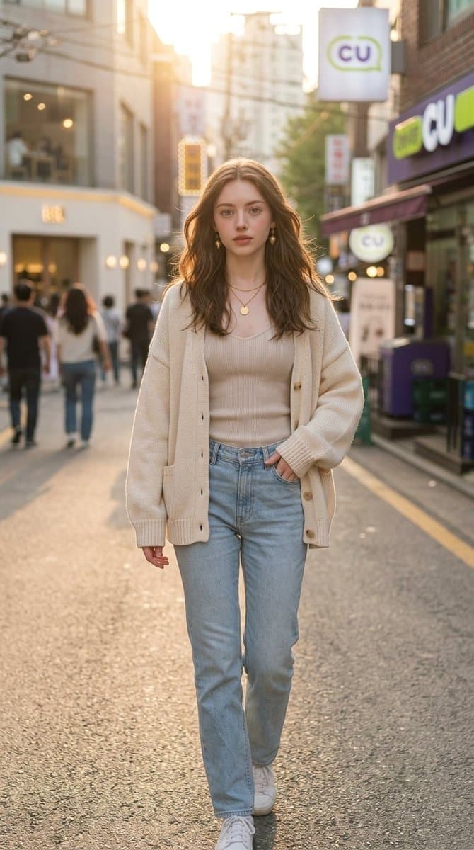 Korean Casual Fashion Portrait preview image 2