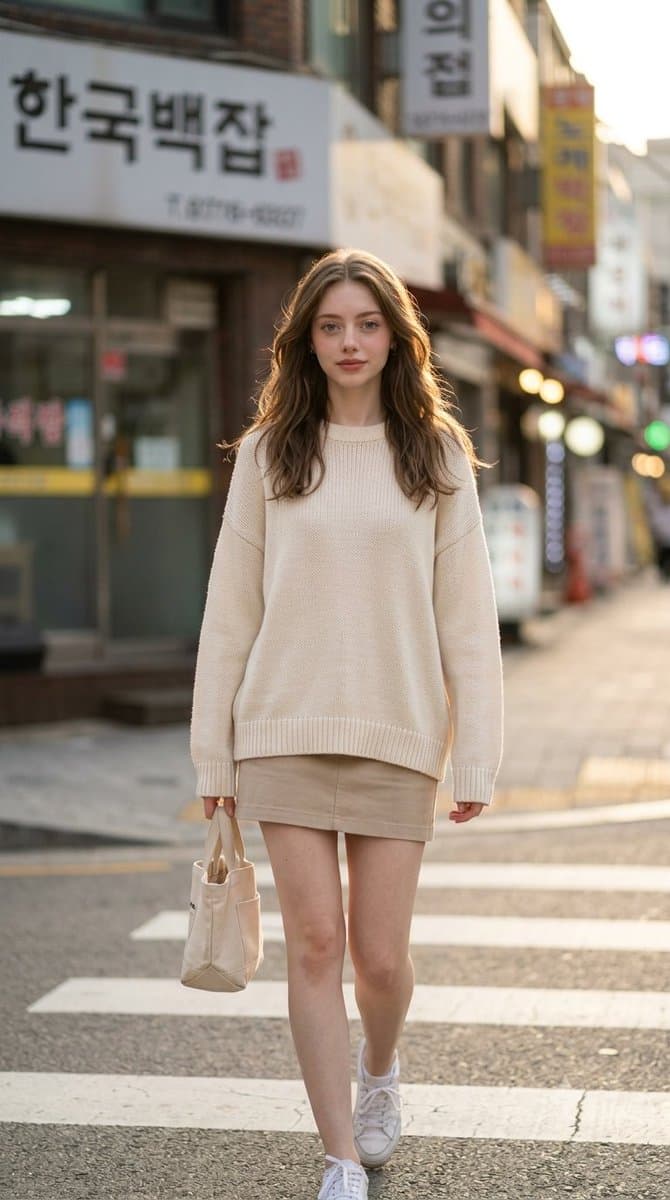 Korean Casual Fashion Portrait preview image 3