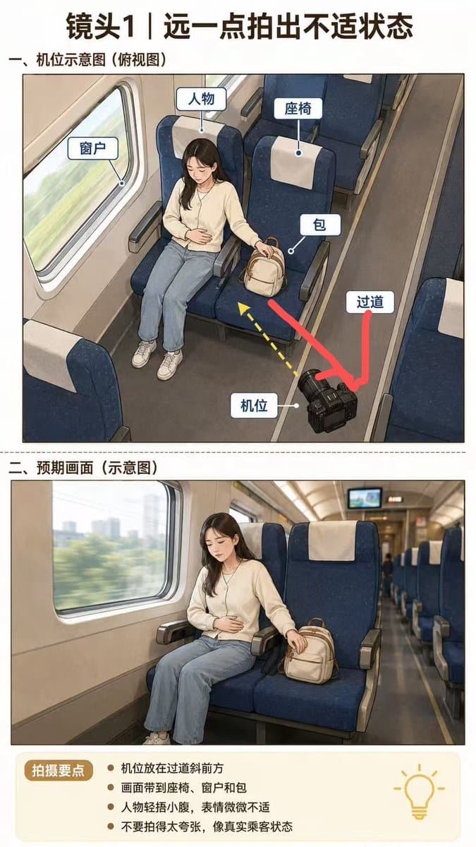High-Speed Train Filming Storyboard preview image 1