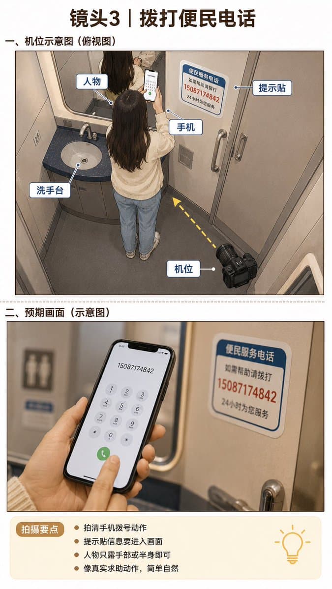High-Speed Train Filming Storyboard preview image 2