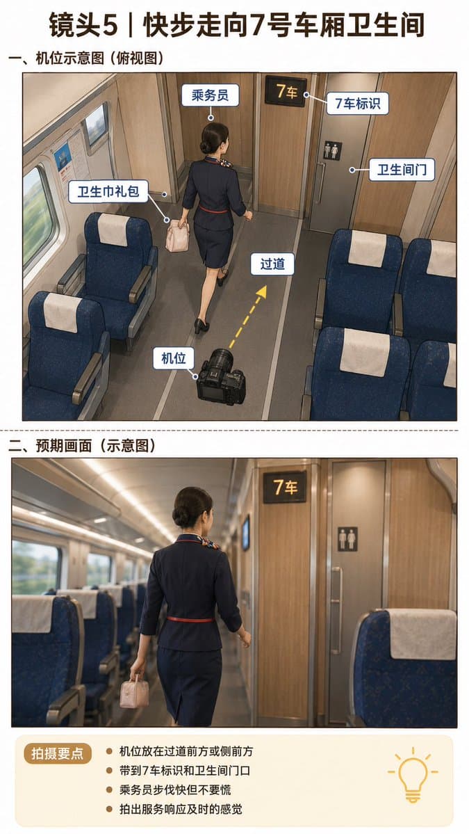 High-Speed Train Filming Storyboard preview image 4