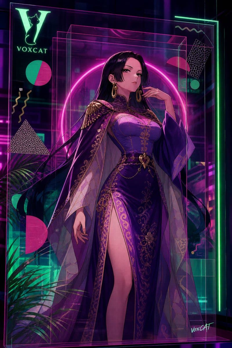 Acrylic VoxCat Fashion Window Poster preview image 2