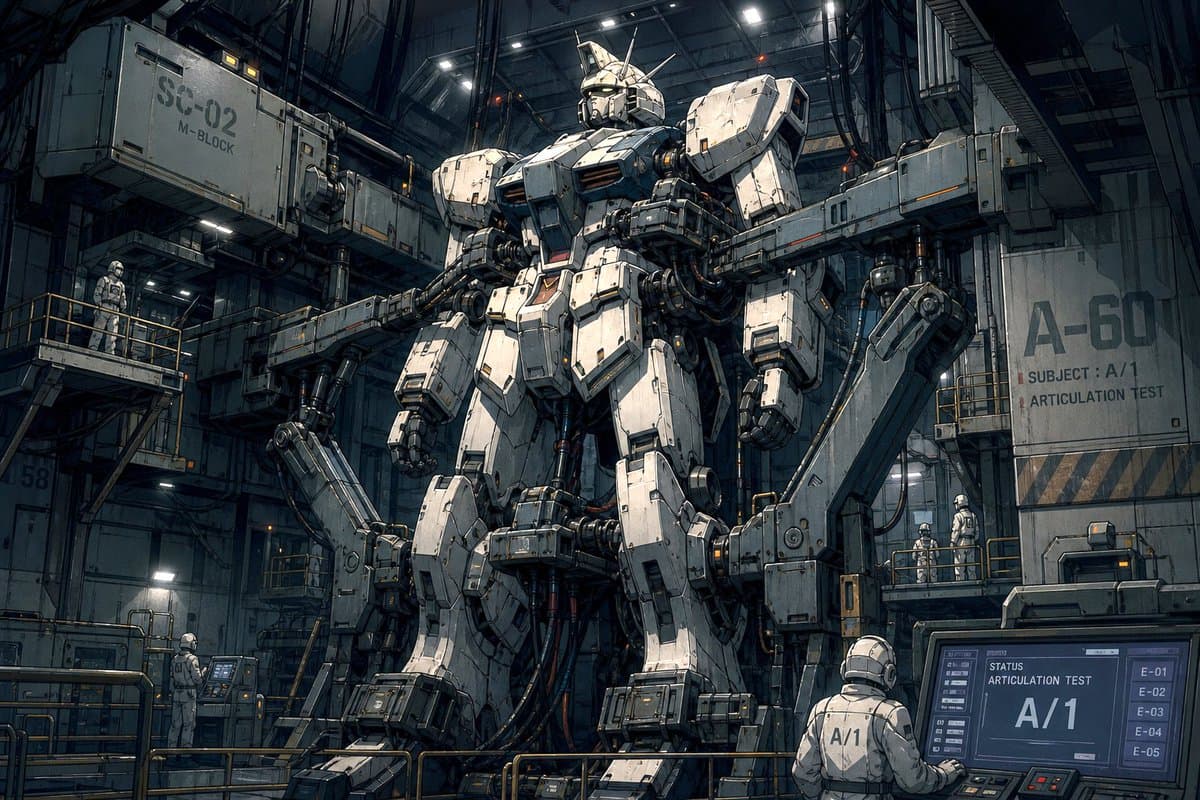Mecha Articulation Test Hangar preview image 1