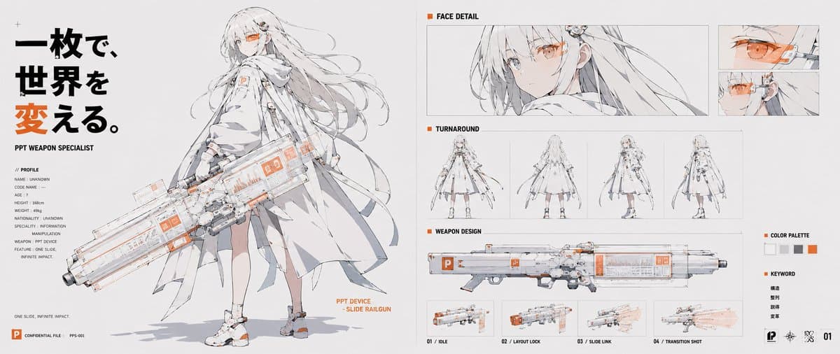 PPT Weapon Specialist Character Sheet preview image 1