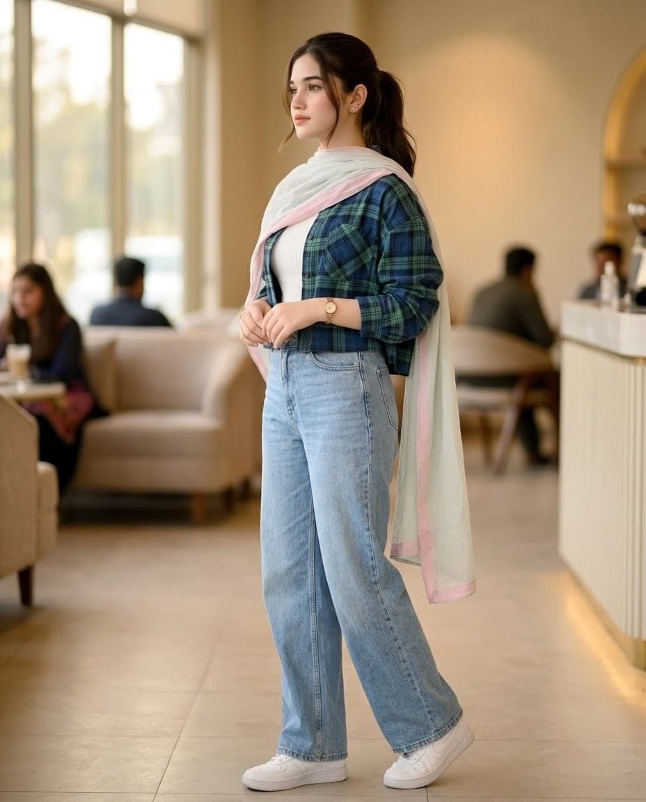 Pakistani Café Fashion Portrait preview image 1
