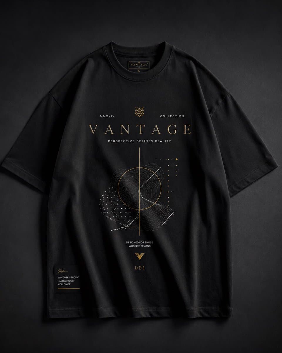 Modern Streetwear and Luxury T-Shirt Designs preview image 2