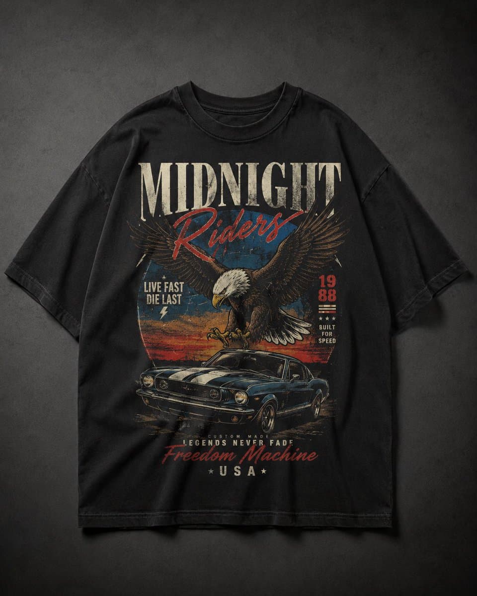 Modern Streetwear and Luxury T-Shirt Designs preview image 3