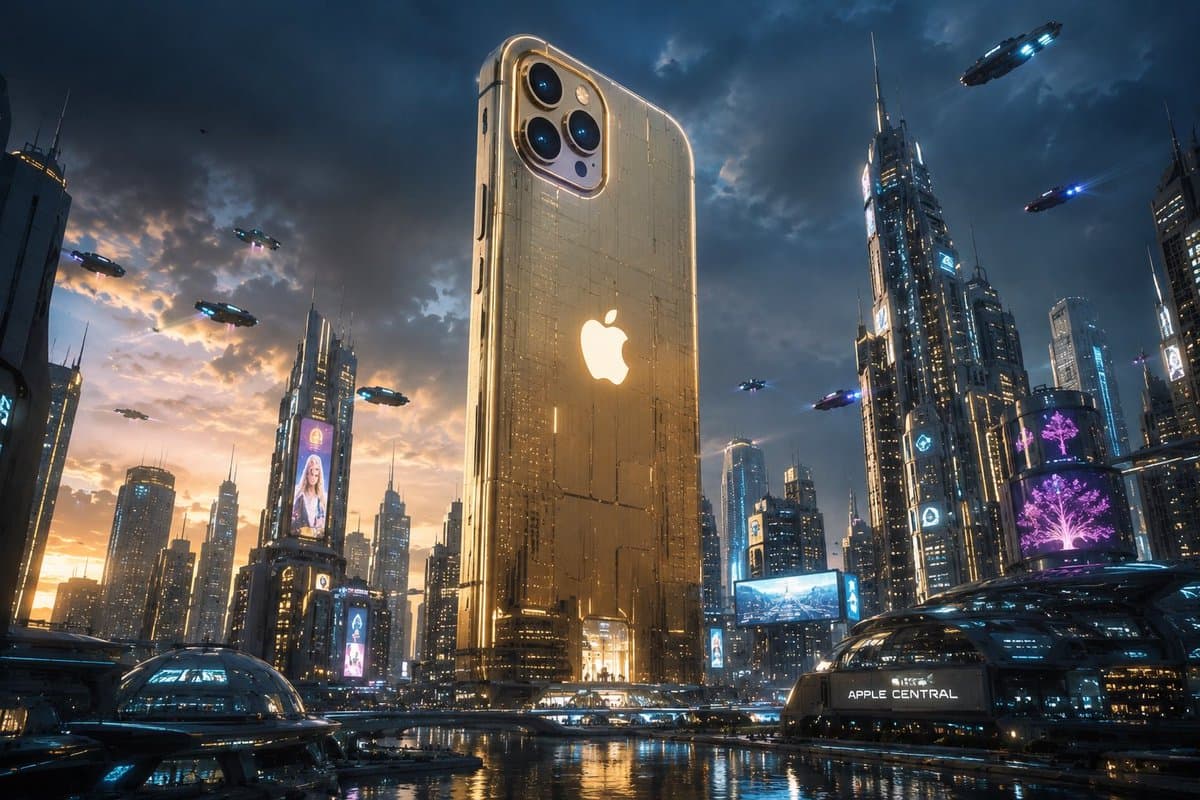 Futuristic Tech Skyscraper City preview image 2