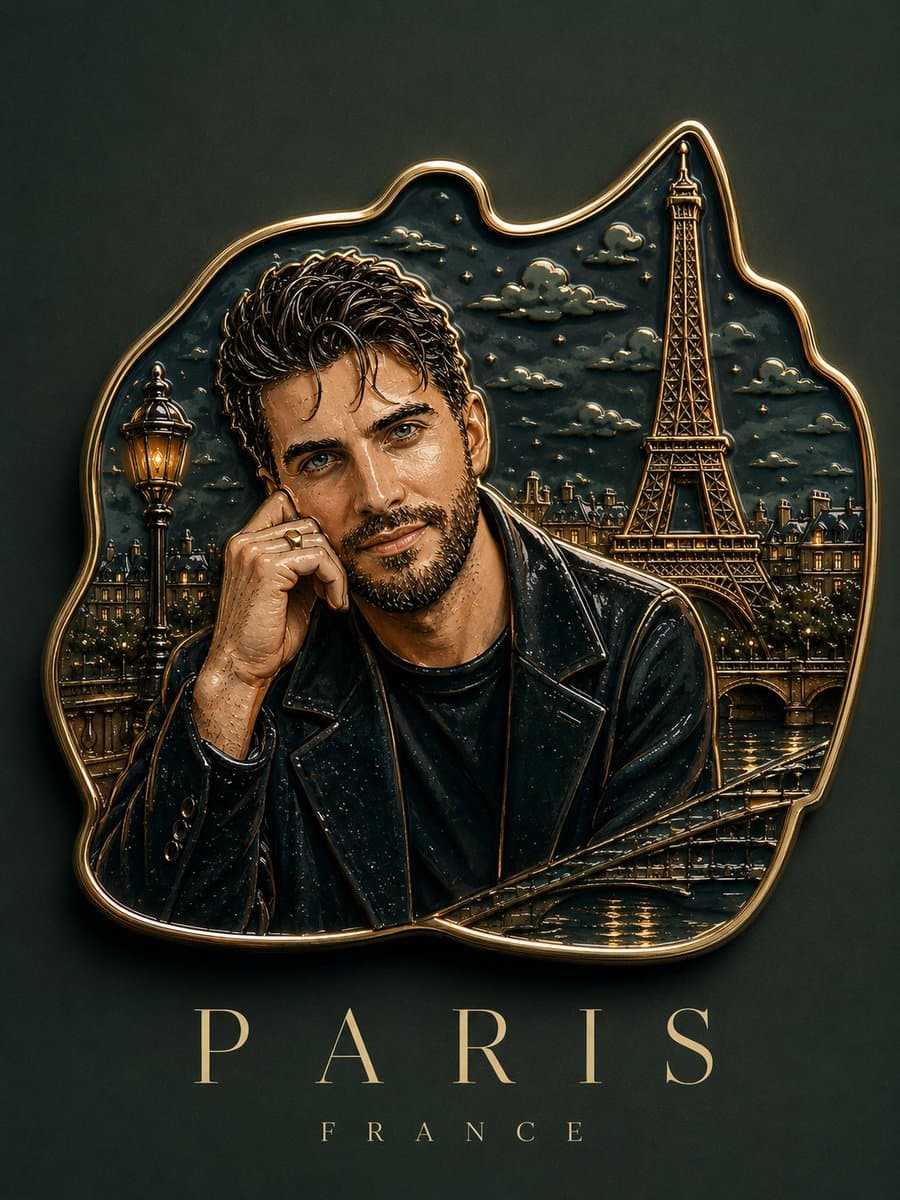 Custom Enamel Souvenir Magnet preview image 4
