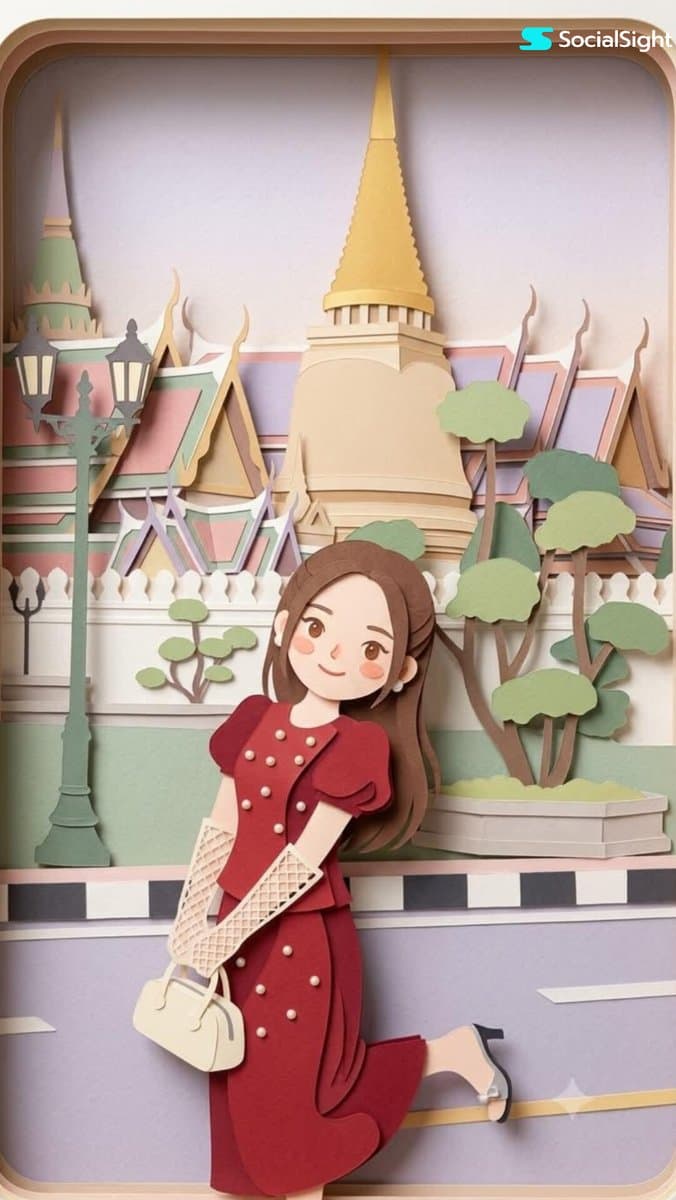 Layered Papercraft Image Transformation preview image 2