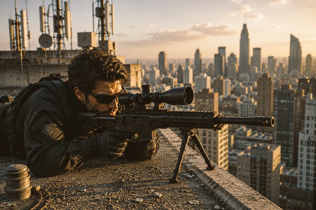 Tactical Sniper Urban Photography preview image 1