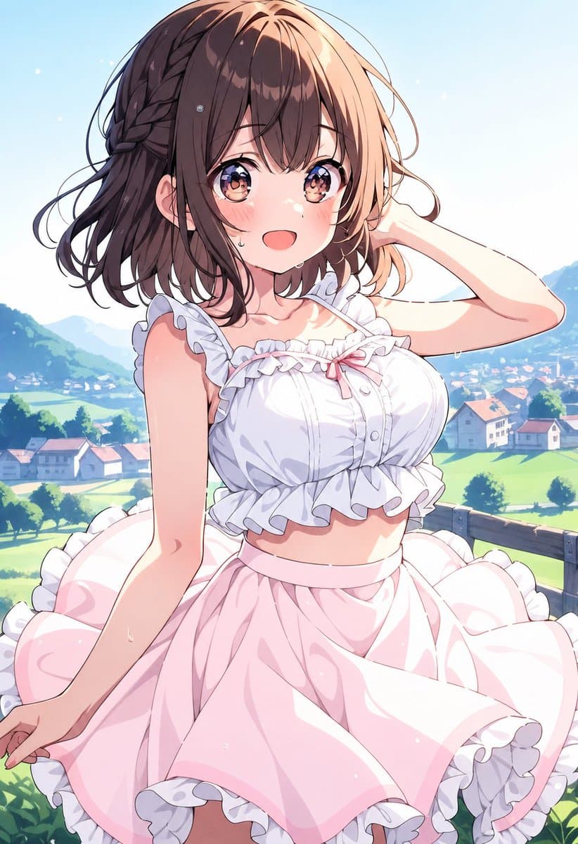 Censored Anime Summer Portrait preview image 1