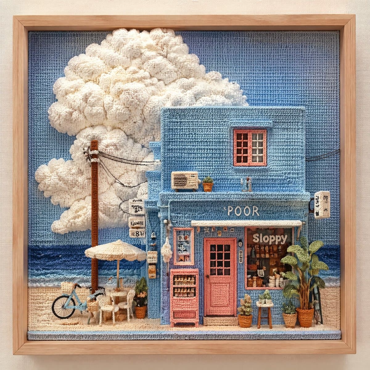 3D Tactical Crochet Art Diorama preview image 1