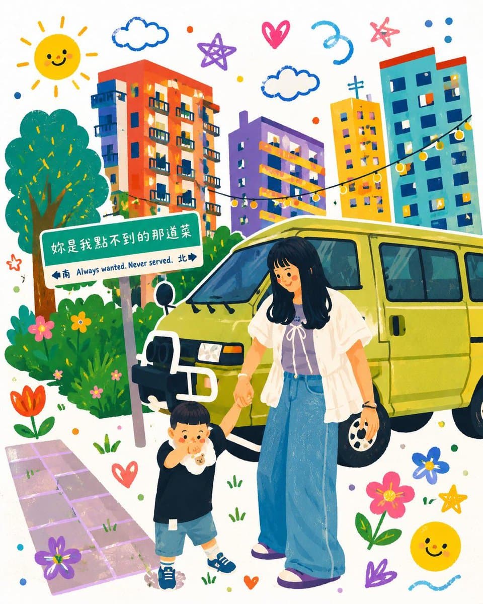 Whimsical Children's Storybook Illustration preview image 1