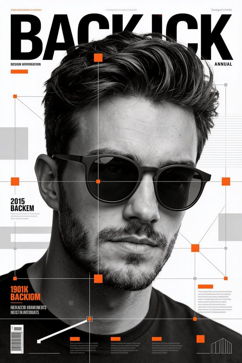 Monochrome Editorial Sports Poster preview image 1