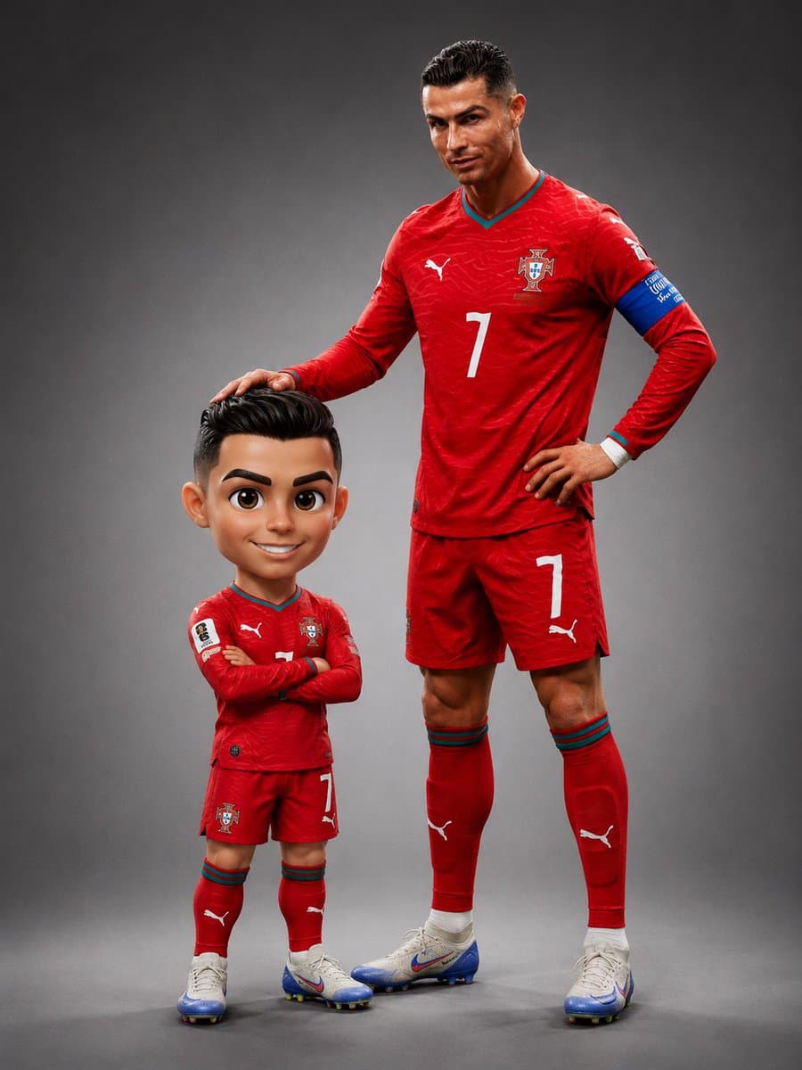 Pixar Style Chibi Figurine Creator preview image 1