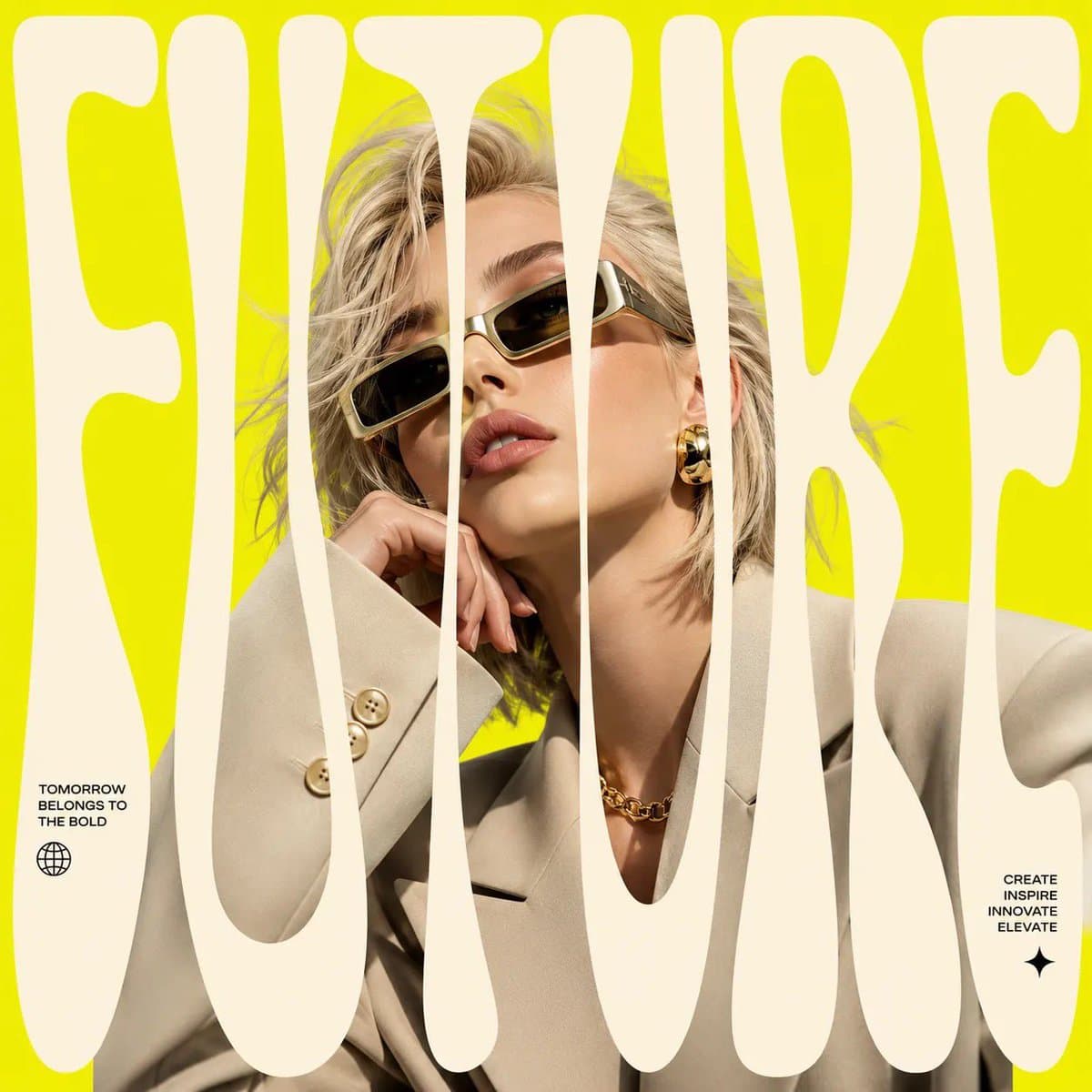 Modern Fashion Editorial Poster preview image 2