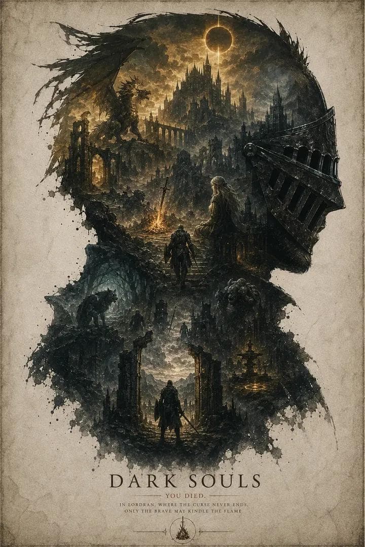 Wild West Double Exposure Poster preview image 4