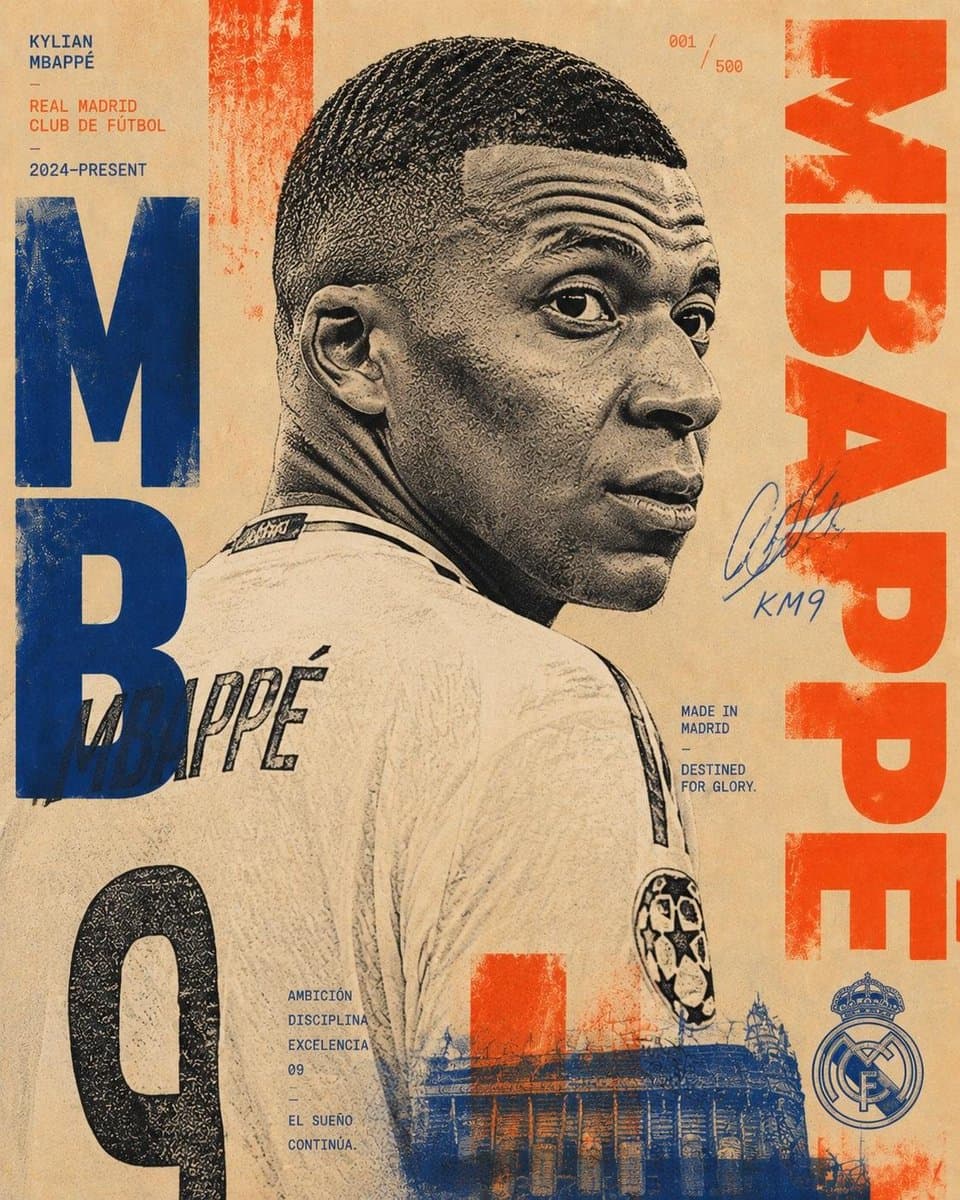 Risograph Sports Art Poster - 1 preview image 2