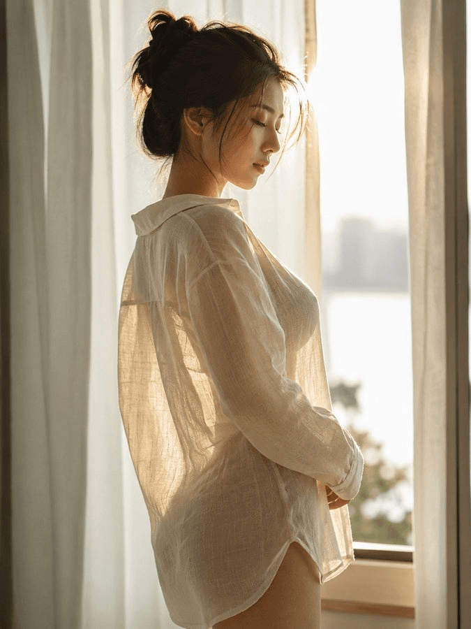 Backlit Atmospheric Portrait Photography - 1 preview image 1