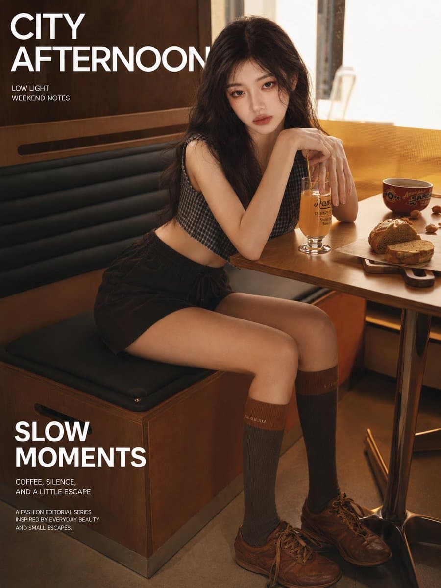 Amber Café Magazine Editorial - 1 preview image 2