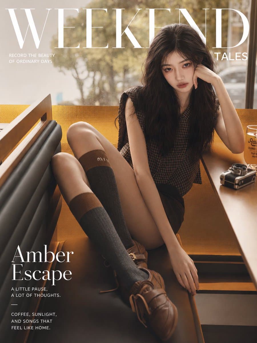Amber Café Magazine Editorial - 1 preview image 3