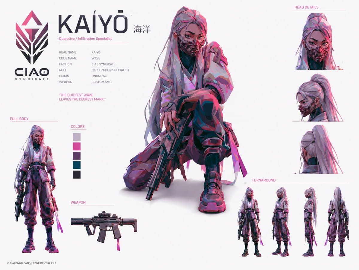 Cyberpunk Operative Character Sheet preview image 1