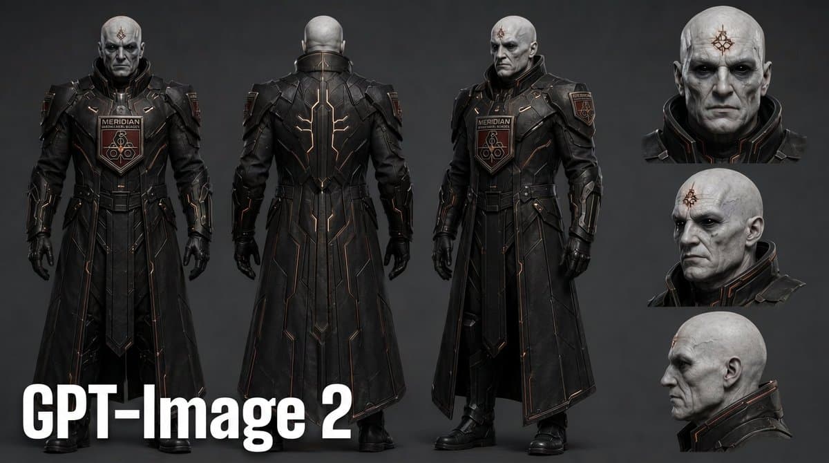 Dark Sci-Fi Commander Character Sheet preview image 1