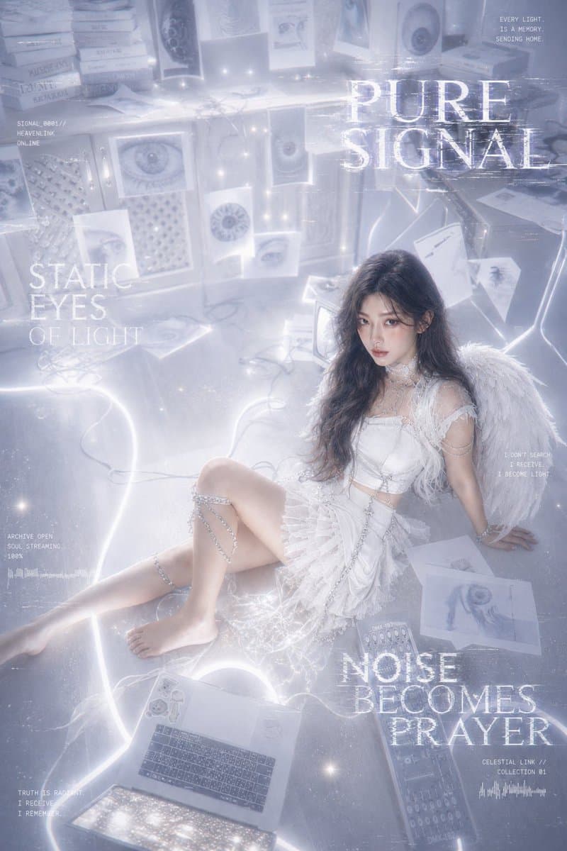 Arc of Light Cyber Angel Poster - 1 preview image 3