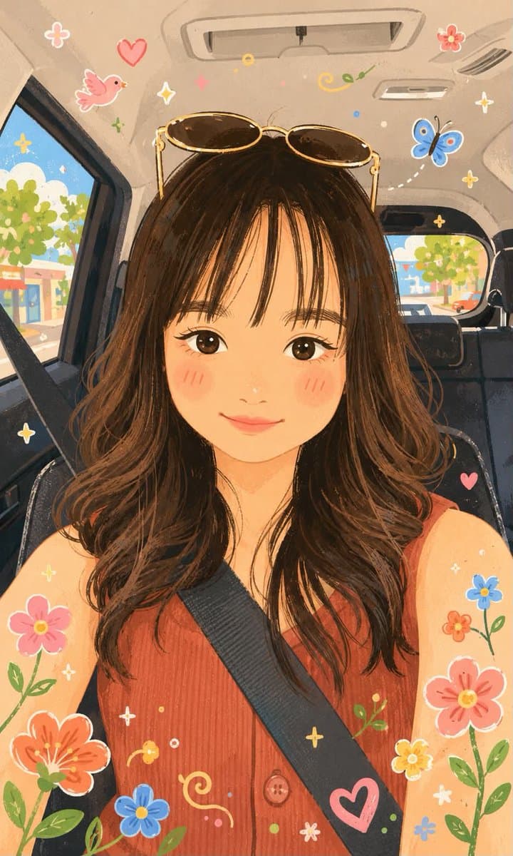 Whimsical Folk Flat Illustration - 1 preview image 4