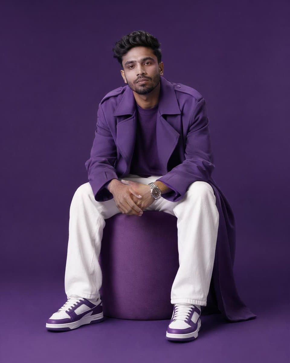 High-End Gen-Z Editorial Portrait preview image 2
