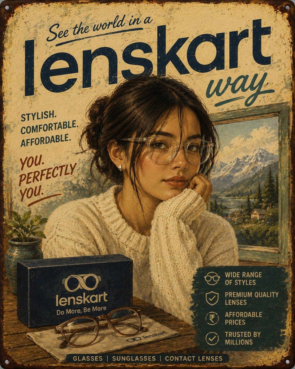 Vintage Hand-Painted Advertising Poster - 1 preview image 3