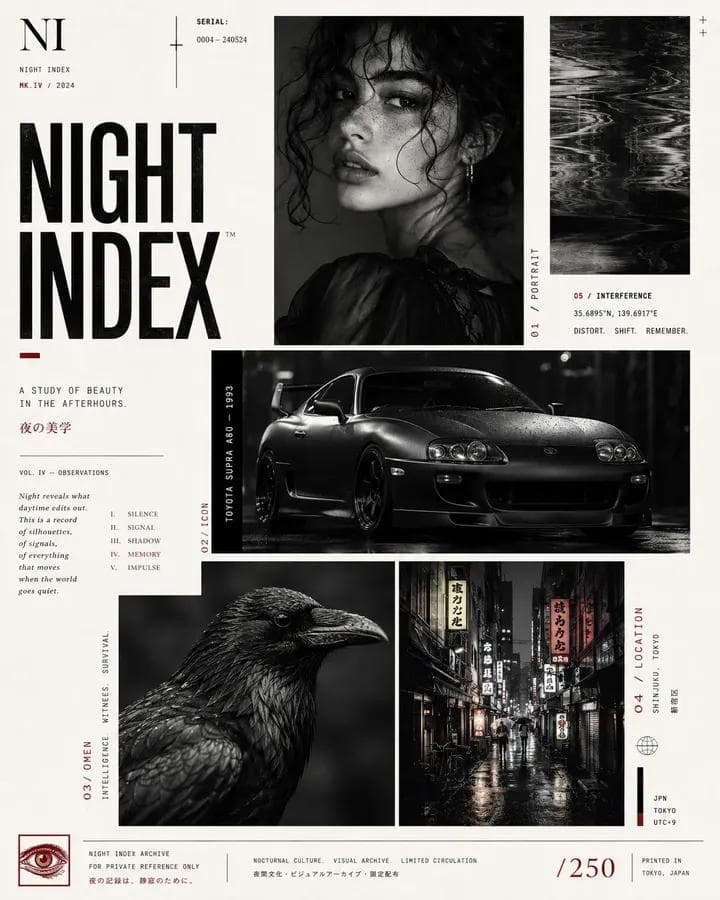 Avant-Garde Modular Graphic Design Poster - 1 preview image 2