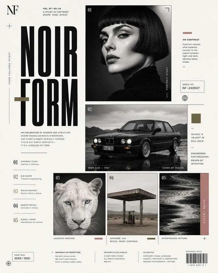 Avant-Garde Modular Graphic Design Poster - 1 preview image 4