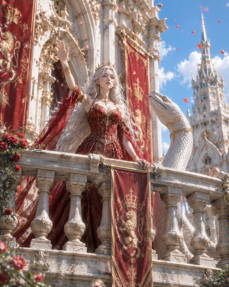 Queen and Serpent Fantasy Balcony preview image 2