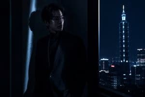 Moody Night Balcony Fashion Portrait preview image 12